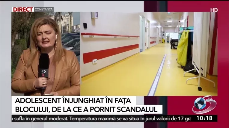 Adolescent injunghiat in fata blocului, la Constanta. De la ce a pornit scandalul