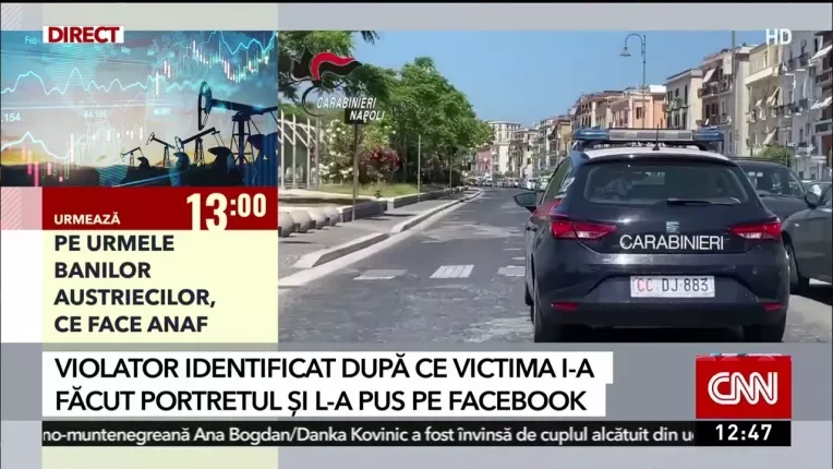 Agresor identficat dupa ce victima i-a facut portretul si l-a pus pe pagina de Facebook