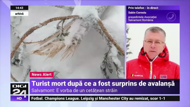 Avalansa in Muntii Rodnei. Un turist strain aflat la schi ar fi murit, doua persoane, date disparute