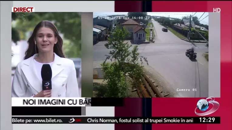 Barbatul care a murit impreuna cu fiul sau de 9 ani, in Giurgiu, filmat inainte de tragedie