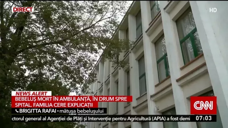 Bebelus mort in ambulanta, in drum spre spital, la Satu Mare