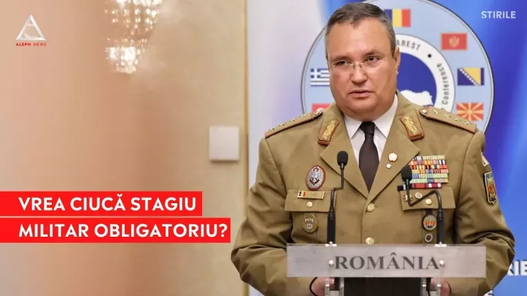 Ciuca sugereaza reintroducerea serviciului militar obligatoriu
