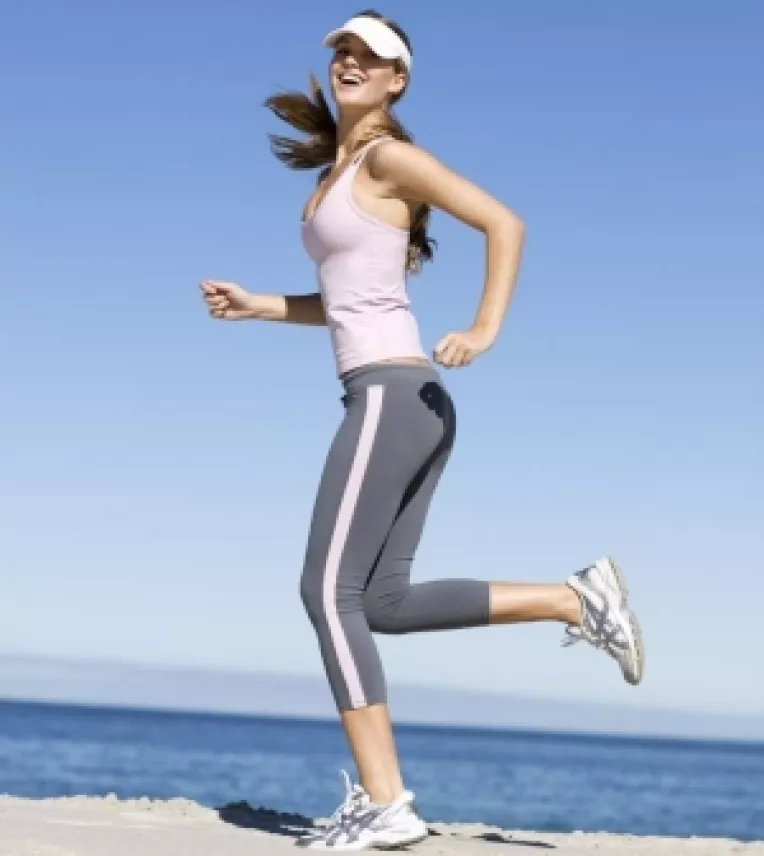 Corpul perfect al unei femei care face sport