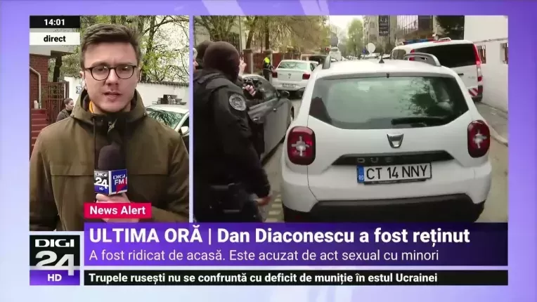 Dan Diaconescu, dus la audieri. Este suspectat de act sexual cu un minor si prostitutie infantila