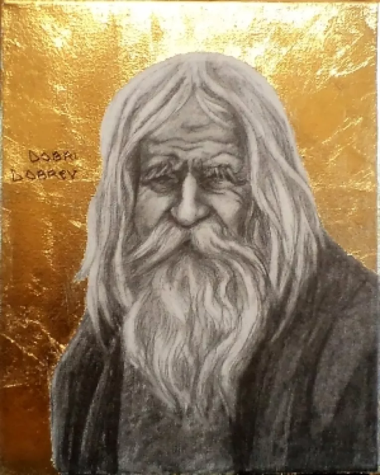 Dumnezeu a coborat printre oameni, la sud de Dunare, luand chipul unui batran pe nume DOBRI