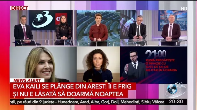 Eva Kaili se plange din arest: Ii e frig si nu e lasata sa doarma noaptea