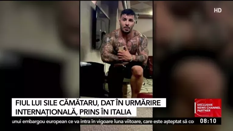 Fiul lui Sile Camataru, prins in Italia. A fost condamnat in lipsa la 3 ani si 7 luni de inchisoare.
