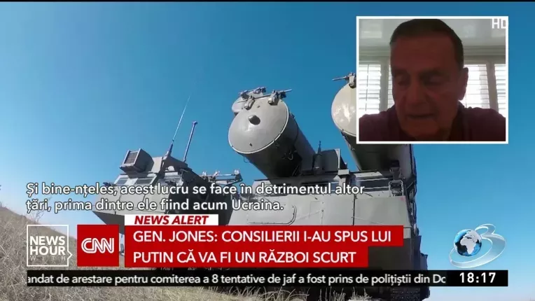 Generalul James Jones: Putin are o problema