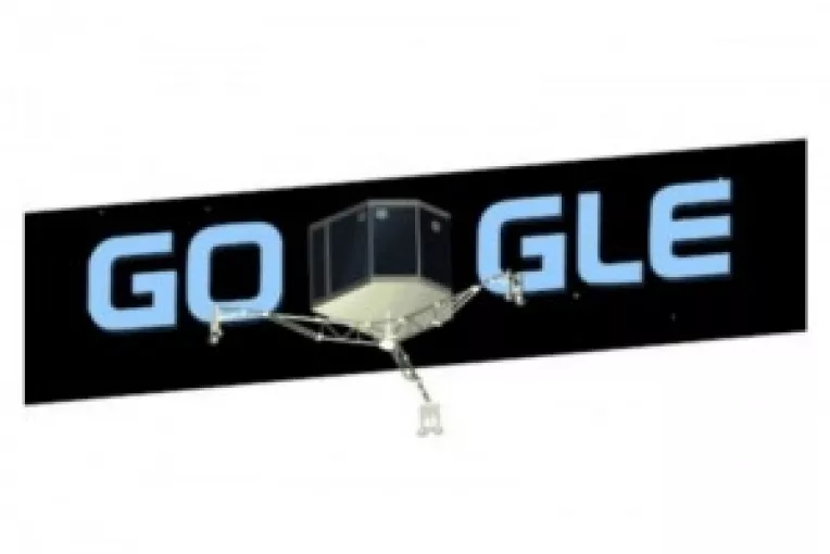 Google si-a schimbat doodle-ul pentru a infatisa sonda-robot Philae, care a asolizat pe o cometa