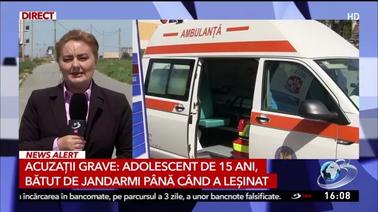 Incident socant in Vaslui: Minor de 15 ani batut fara motiv de jandarmi pana la lesin