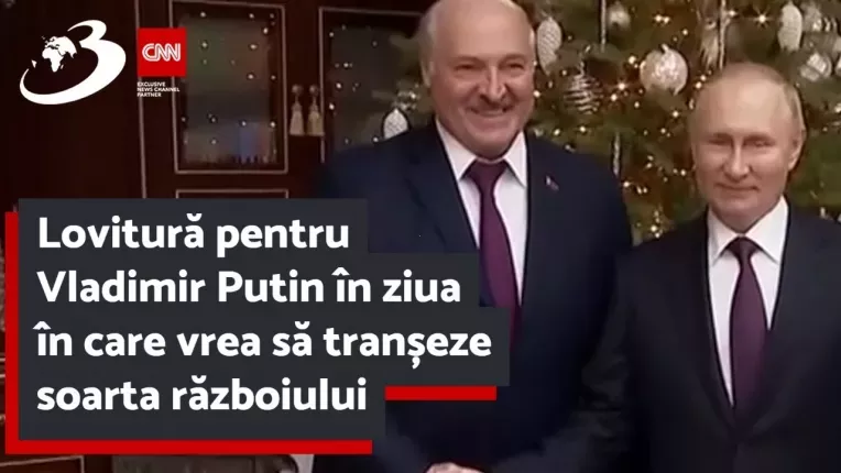 Lovitura pentru Vladimir Putin in ziua in care vrea sa transeze soarta razboiului