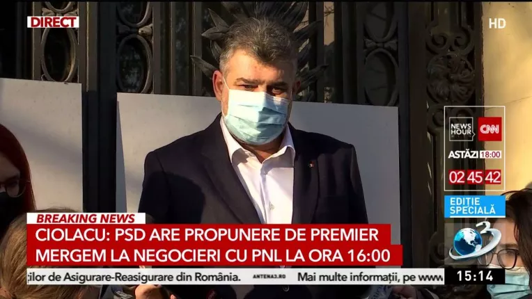 Marcel Ciolacu, despre Nicolae Ciuca prim-ministru: PSD are o propunere de premier