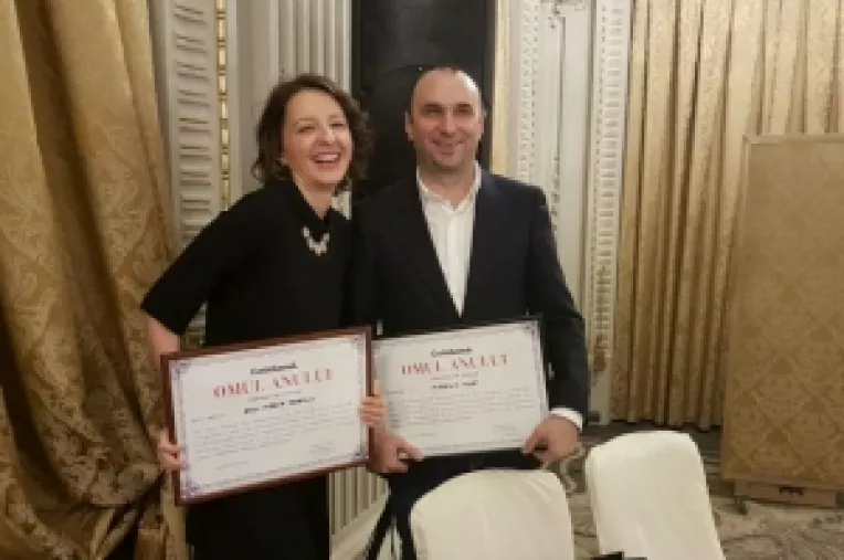 Marius Tuca a primit premiul OMUL ANULUI 2016 IN MASS-MEDIA