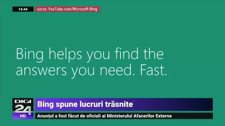 Noul motor de cautare al Microsoft da informatii false si insulta utilizatorii