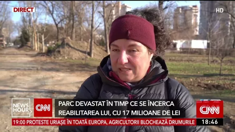 Parc devastat in timp ce se incerca reabilitarea lui cu 17 milioane de lei, la Constanta