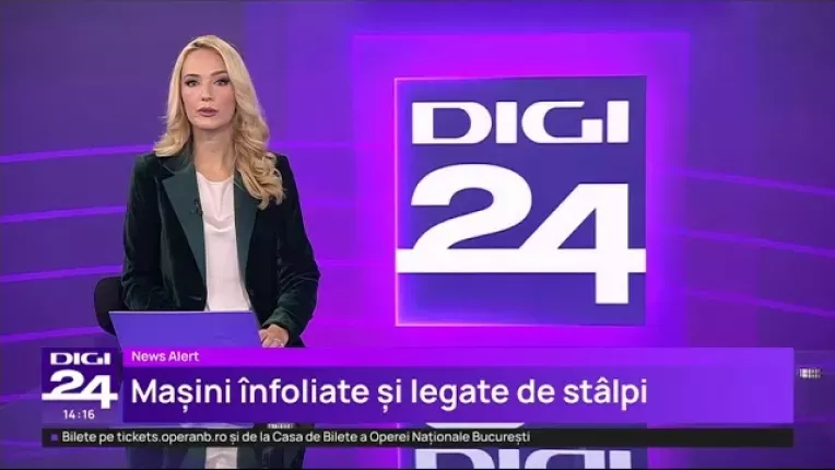 Potop in zona Malaga, mii de persoane evacuate, masini infoliate si legate de stalpi