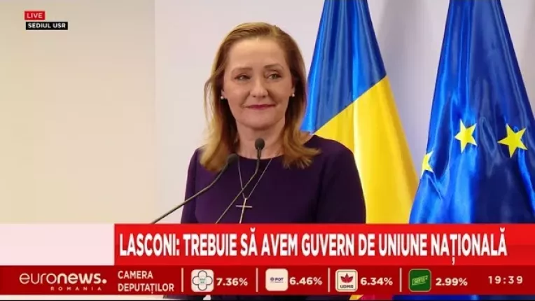 Prezidentiale 2024. Lasconi, in tur II: Multumesc ca nu v-ati jucat ruleta ruseasca cu democratia