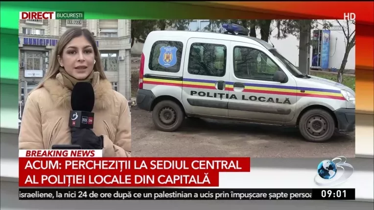 Procurorii DNA au descins la sediul central al Politiei Locale din Bucuresti