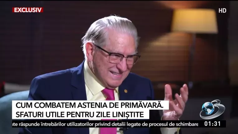 Prof. dr. Vlad Ciurea: Nu exista astenie de primavara. E doar in capul nostru