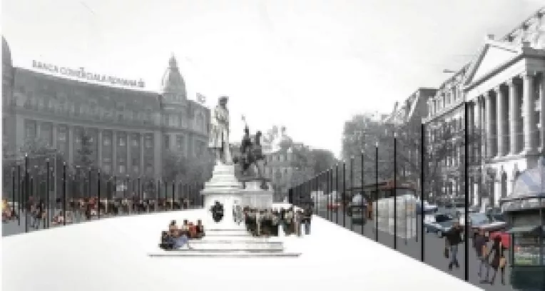 Reamenajarea Pietei Universitatii va incepe la mijlocul lunii mai