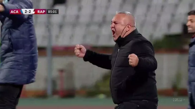 REZUMAT | Academica Clinceni - Rapid 2-3. Nebunie de meci. Echipa lui Chirila a condus la pauza