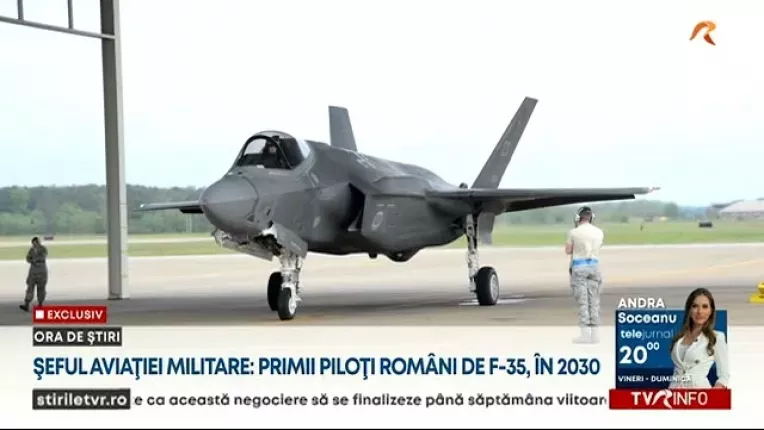 Seful Aviatiei Militare: Primii piloti de F-35, in 2030