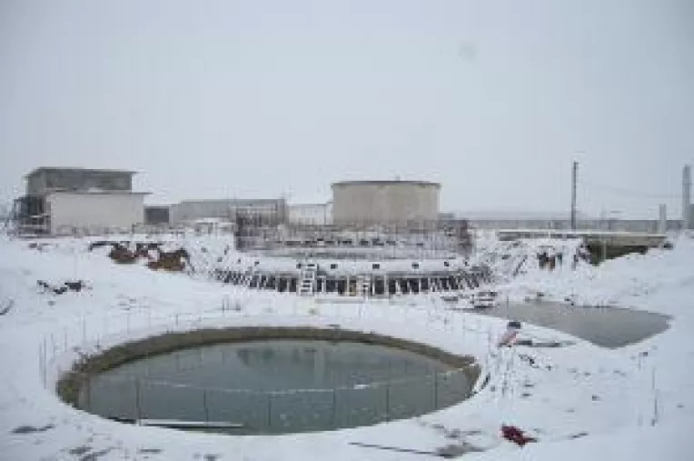 Statia de epurare de la Facai, in chinurile facerii