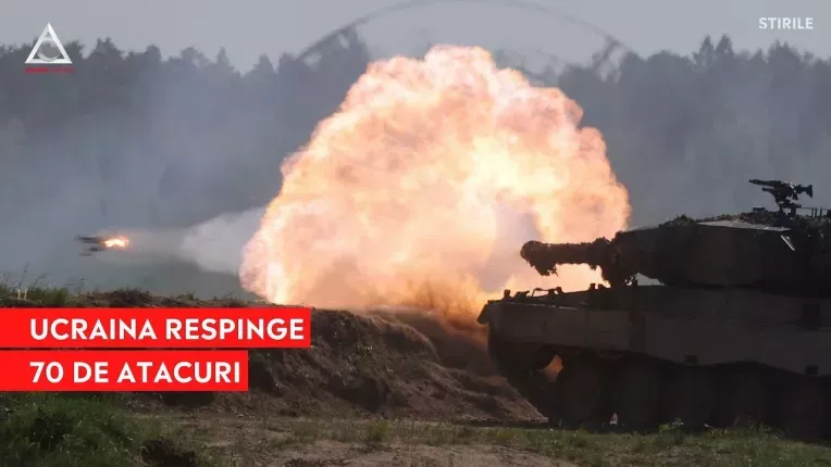 Ucraina a respins un nou val de atacuri rusesti