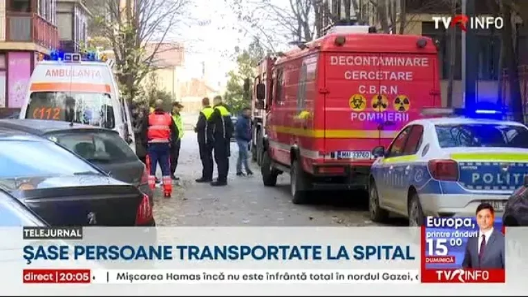 Un bloc din comuna Chiajna, judetul Ilfov, a fost evacuat