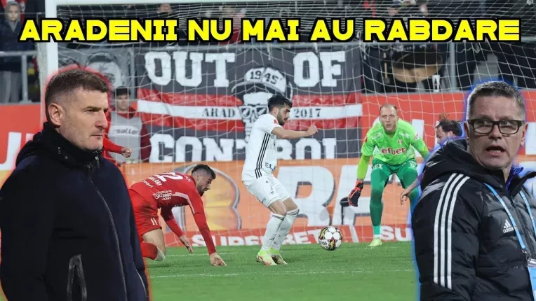 UTA Arad - FC Botosani 0-2. Aradenii i-au strigat demisia lui Balint! 