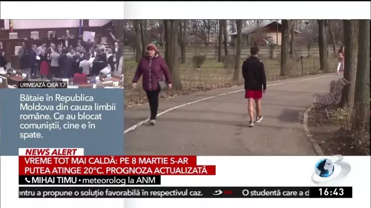 Vreme tot mai calda in Romania. Cum arata prognoza meteo pentru 8 martie